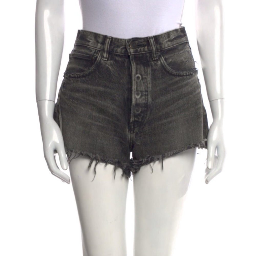 Moussy Black Denim Shorts - Picture 9 of 11